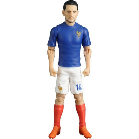 Figurine articulée Adrien Rabio - Numéro 14 - Équipe de France - MEGABLEU - 20 cm