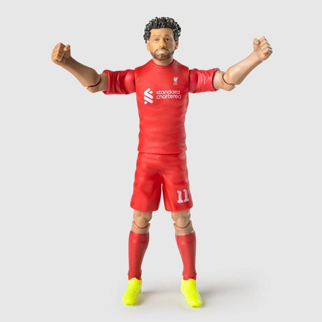 Figurine articulée - Mohamed Salah -Liverpool FC - MEGABLEU - 20 cm