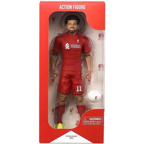 Figurine articulée - Mohamed Salah -Liverpool FC - MEGABLEU - 20 cm
