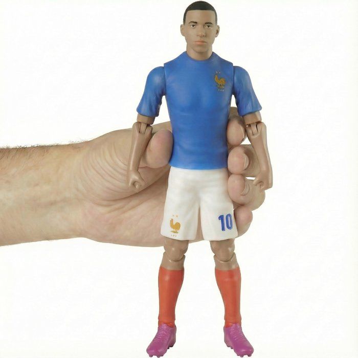 Figurine articulée - Équipe de France - MEGABLEU - Mbappé numéro 10 - 20 cm