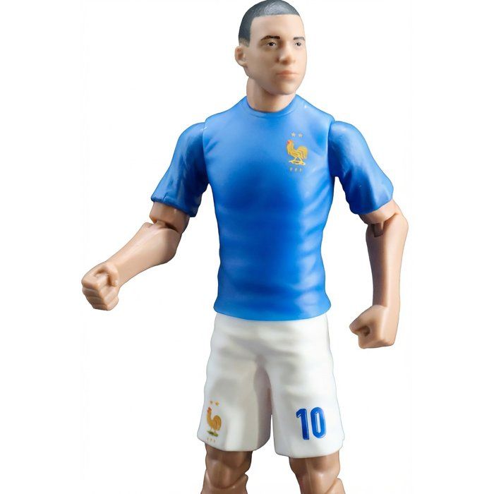 Figurine articulée - Équipe de France - MEGABLEU - Mbappé numéro 10 - 20 cm