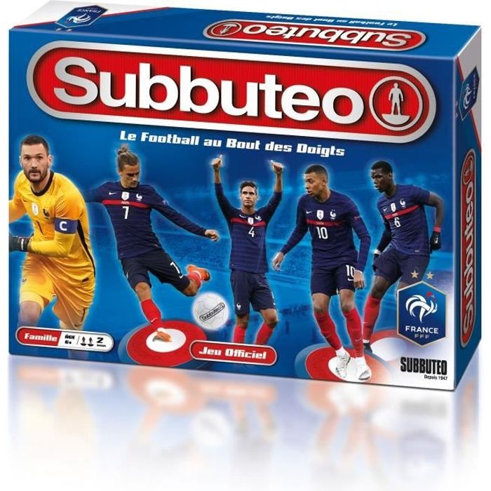 MEGABLEU Jeu Officiel Subbuteo équipe de France FFF