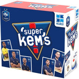Jeu de cartes SUPER KEMS FFF - MEGABLEU - Equipe de France - 52 cartes Kem's - 10 min