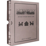 Monopoly édition vintage - Format livre - Jeu de société - MEGABLEU - Des 8 ans