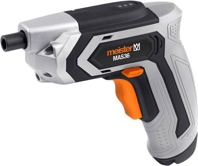 Visseuse sans fil - MEISTER - MAS36 - Batterie 3,6V Li-ion 2,0 Ah - Rotation 5 Nm - 220 tours/min - LED