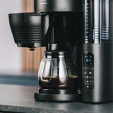 Cafetiere filtre avec moulin intégré - MELITTA - Aromafresh Glass Pro 1030-01 - 10 tasses - 1?130 W - Noir