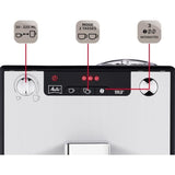 Machine a cafÈ broyeur a grain - Melitta - Solo - Argent