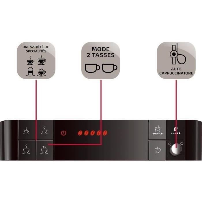 Machine a CafÈ a Grain MELITTA Passione - Argent