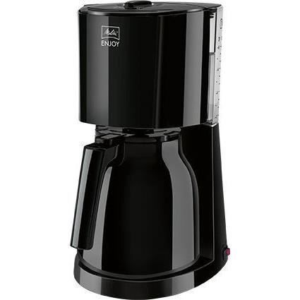 Cafetiere filtre MELITTA - Enjoy II Therm Noir 1017-06 - 1000W - AromaSelector - Systeme anti-gouttes