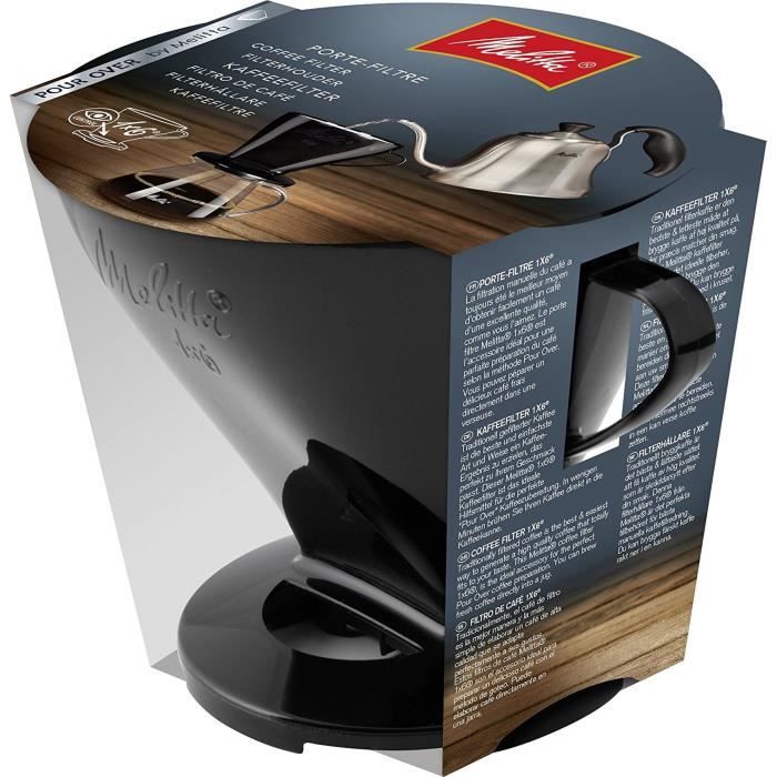 Porte-filtre a café MELITTA 1x6 - Noir