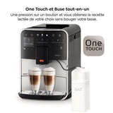 Machine a Café a Grain MELITTA Barista T Smart - Argent (sans réservoir lait)