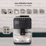 Machine a Café a Grain MELITTA Barista T Smart - Argent (sans réservoir lait)