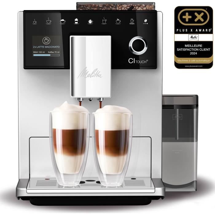 Machine a café avec broyeur MELITTA CI Touch F630-101 -Argent