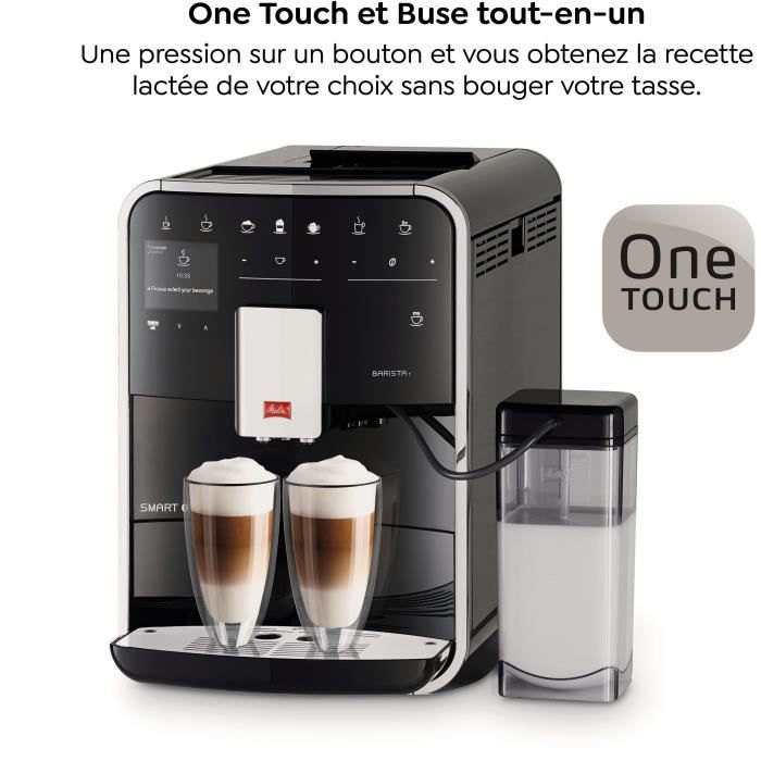 Machine a café automatique - MELITTA - Barista T Smart F830-102 - Noir