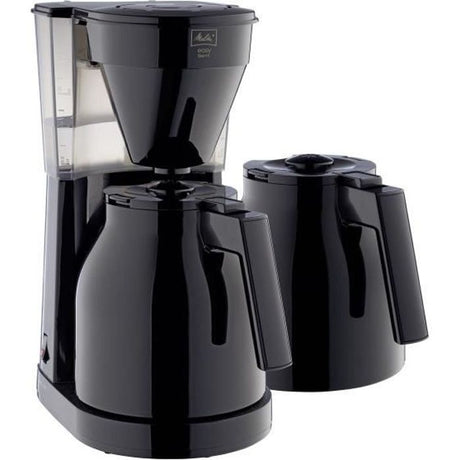 Cafetičre filtre Easy Therm II MELITTA - 1050 W - 2čme verseuse - Noir