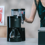 Cafetiere - MELITTA - Look V Glass 1025-02 - 1080 W - 1,25 L - Noir