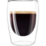 MELITTA Lot de 2 verres pour cafÈ Expresso 80 ml transparent