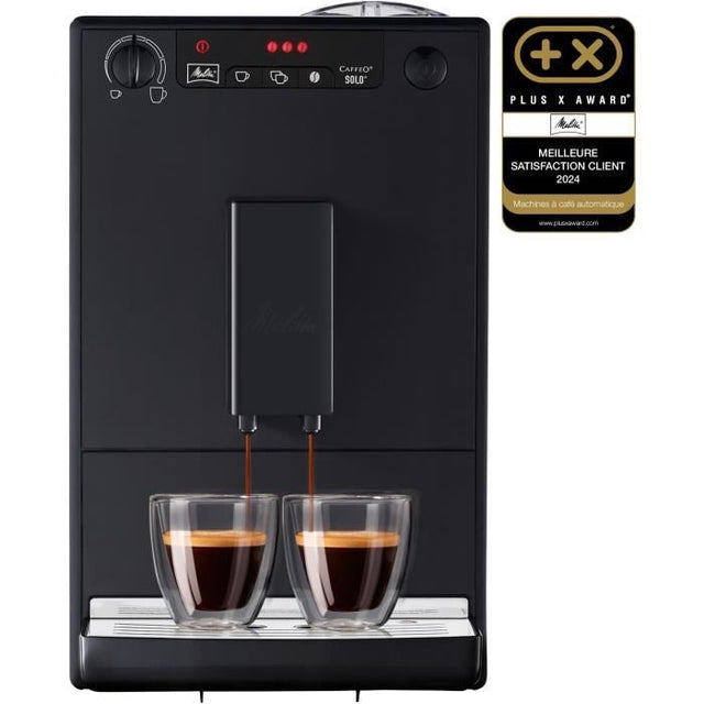 Machine a Café broyeur a Grain MELITTA Solo - Pure Black