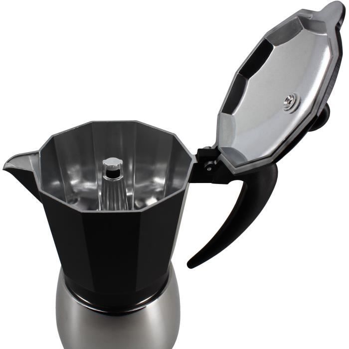 Cafetiere Italienne - MENASTYL - 3935071 - Aluminium - 9 tasses - Tous feux dont induction