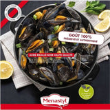 Marmite a moule - MENASTYL - 3645562 - En acier émaillé - Noir - 18 cm - 2,7 litres - Tous feux dont induction