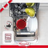 Marmite a moule - MENASTYL - 3645562 - En acier émaillé - Noir - 18 cm - 2,7 litres - Tous feux dont induction