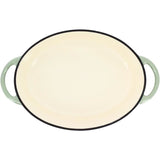 Cocotte - MENASTYL - 6020072 - Ronde - En fonte acier émaillé - Vert - 6,5 litres