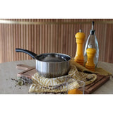 Casserole - MENASTYL - 6020241 - En acier inoxydable - 16 cm - Tous feux dont induction