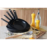 Poele - MENASTYL - 6020635 - En aluminium forgé - 20 cm - Noir - Tous feux dont induction