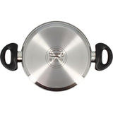 Faitout - MENASTYL - 6020255 - En acier inoxydable - 20 cm - Tous feux dont induction