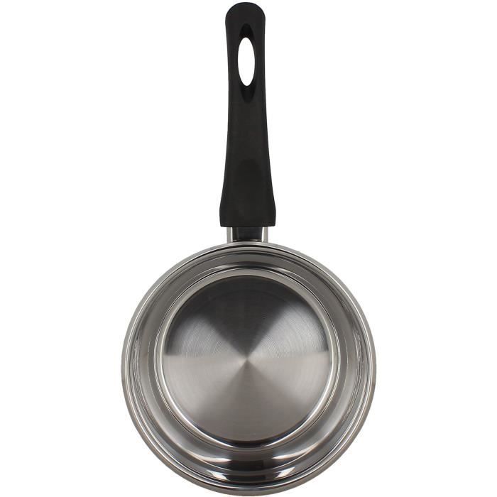 Casserole - MENASTYL - 6020242 - En acier inoxydable - 18 cm - Tous feux dont induction