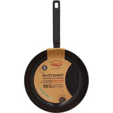 Poele - MENASTYL - 6020638 - En aluminium forgé - 28 cm - Noir - Tous feux dont induction