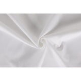 Parure de lit - 1 housse de couette 220 x 240 cm + 2 taies d'oreiller 60 x 60 cm - Satiné 100% coton - Blanc