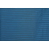Parure de lit - 1 housse de couette 220 x 240 cm + 2 taies d'oreiller 60 x 60 cm - Satiné 100% coton - Bleu