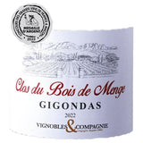 Clos du Bois de Menge 2022 Gigondas - Vin rouge de la Vallée du Rhône