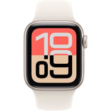 Apple Watch SE 3 GPS + Cellular - 40mm - Boîtier Starlight Aluminium  - Bracelet Starlight Sport Band - M/L