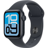 Apple Watch SE 3 GPS + Cellular - 40mm - Boîtier Midnight Aluminium  - Bracelet Midnight Sport Band - M/L