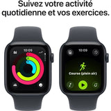 Apple Watch SE 3 GPS + Cellular - 44mm - Boîtier Midnight Aluminium  - Bracelet Midnight Sport Band - M/L