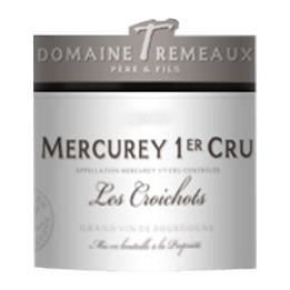 Domaine Tremeaux Les Croichots 2023 Mercurey 1er cru - Vin rouge de Bourgogne