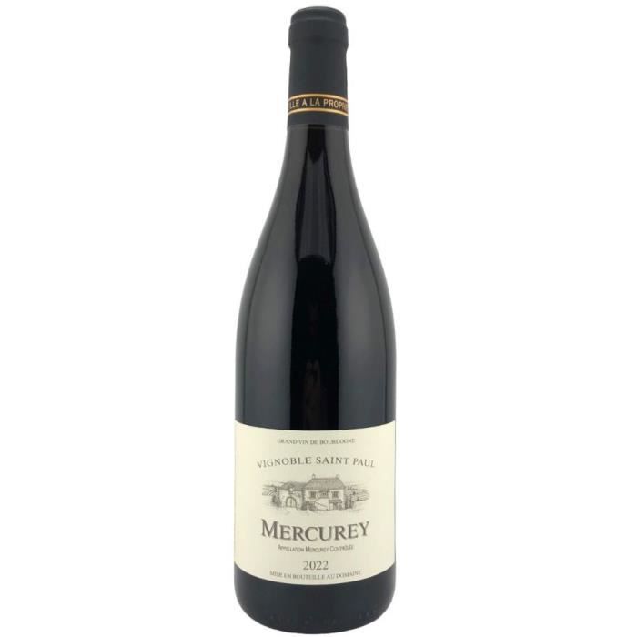 Vignoble Saint Paul 2022 Mercurey - Vin rouge de Bourgogne