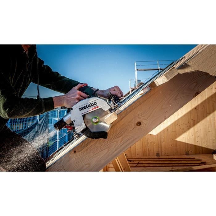 Rail de guidage - METABO - KFS 44 - Solution mobile et compacte - Coupes en biais jusqu'a 60°