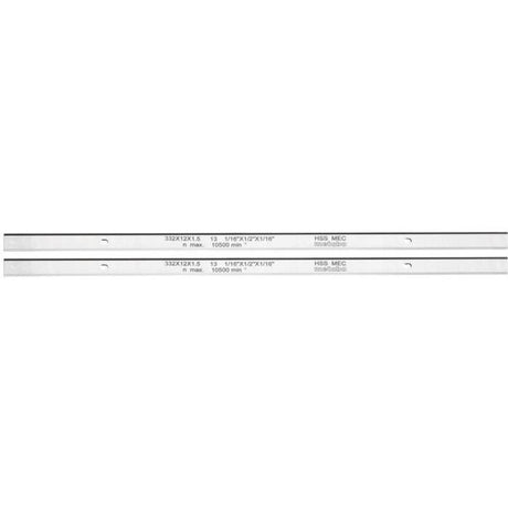 Lame de rabot - METABO - DH 330/316 - HSS - Réaffűtable - Teneur en tungstene 18 %