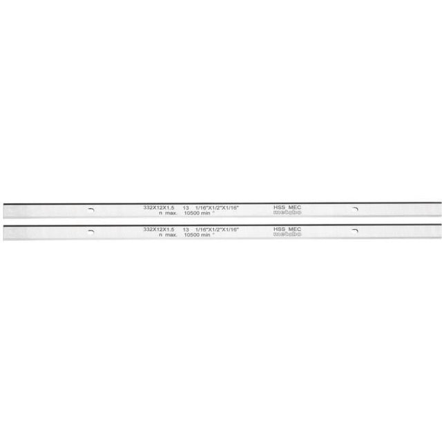 Lame de rabot - METABO - DH 330/316 - HSS - Réaffűtable - Teneur en tungstene 18 %