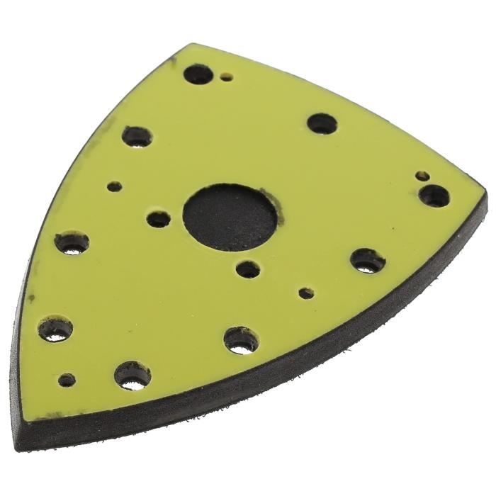 Patin perforé auto-agrippant FMS 200 Intec pour ponceuse - METABO - Dimensions 145x18x15 - Gris