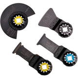 Set Accessoires Multitool - METABO - MT18 - 4 pieces - Bois et métal - Logement Starlock