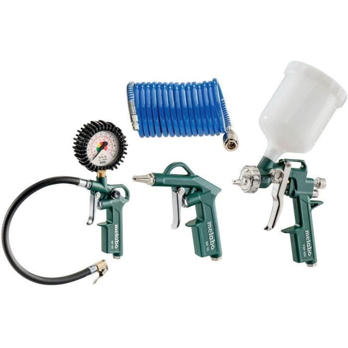 Sets d'outils a air comprimé - METABO - LPZ 4 Set - Carton