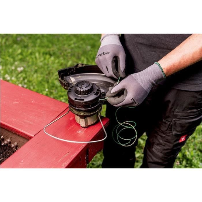 Coupe bordure sans fil - METABO - RTD 18 LTX BL 30 - Moteur Brushless - Changement de fil rapide