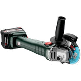 Meuleuse d'angle sans fil - METABO - W 18 L 9-125 - 18 V - MetaBOX 165 L