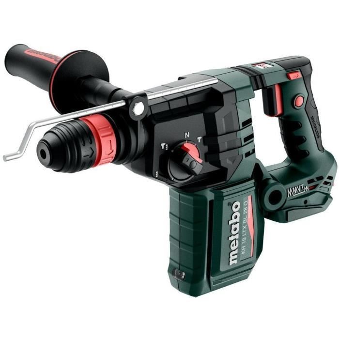 Marteau perforateur sans fil - METABO - KH 18 LTX BL 28 Q - 18 V - Brushless - 3 fonctions