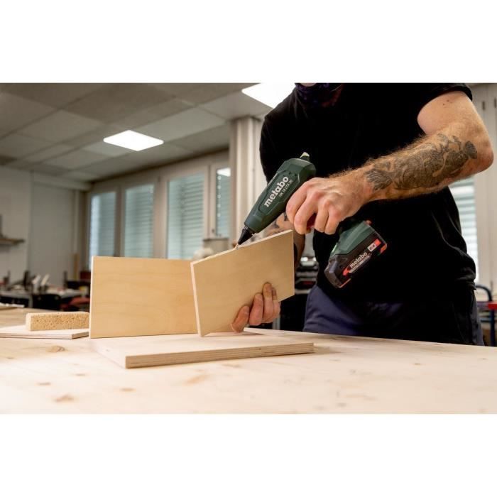 Pistolet a colle chaud sans fil - METABO - HK 18 LTX 20 - 18 V - MetaBOX 145