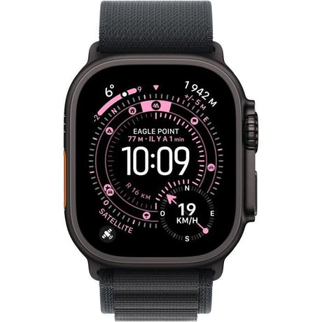 Apple Watch Ultra 3 GPS + Cellular - 49mm - Boîtier Black Titanium  - Bracelet Black Alpine Loop - Medium